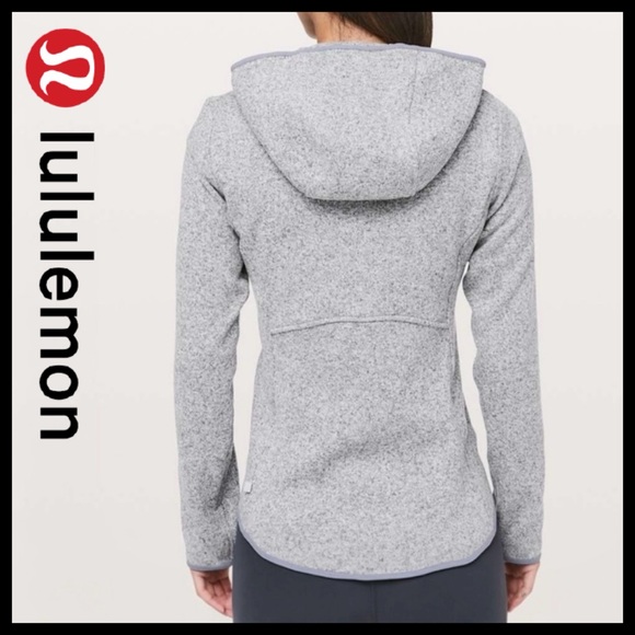 Lululemon Fleece & Thank You Pullover• Heathered Silver Lilac💜🩶 - Picture 2 of 16